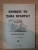 CUNOSTI TU TARA SFANTA? SCHITA CALAUZA de T. NEGOITA , 1944