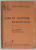 CURS DE GEOMETRIE DESCRIPTIVA , PARTEA I -A de GH. A. NICHIFOR , 1945