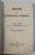 HISTOIRE DE LA LITTERATURE ROUMAINE, PAR V. HANES, PARIS, 1934