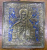 IISUS PANTOCRATOR , BRONZ AURIT SI EMAIL, RUSIA SF DE SEC 19