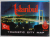 ISTANBUL , TOURISTIC CITY MAP 1988