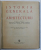 ISTORIA GENERALA A ARHITECTURII VOL I PARTEA I de S.B. BEZSONOV ... I.S. IARALOV , 1961