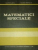 MATEMATICI SPECIALE  VALTER OLARIU SI VALERIU PREPELITA