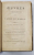 OEUVRES COMPLETES DE L'ABBE DE MABLY, TOME 8 - PARIS, 1797