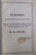 PROSKINATAR  AL SFANTULUI MUNTE AL ATONULUI , TIPARIT IN ZILELE DOMNITORULUI  BARBU DIMITRIE STIRBEI , de MITROPOLITUL NIFON , 1856