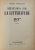 REFLEXIONS SUR LA LITTERATURE par ALBERT THIBAUDET , 1938