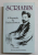 SCRIABIN - A BIOGRAPHY by FAUBION BOWERS , 1995, COPERTA SI BLOCUL DE FILE CU URME DE INDOIRE *