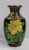 Vaza Cloisonne, decorata cu flori, China, Secol XX