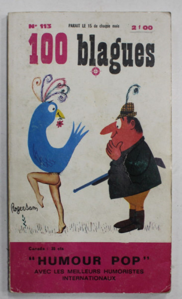 100 BLAGUES , no. 113 , OCTOBRE , 1971