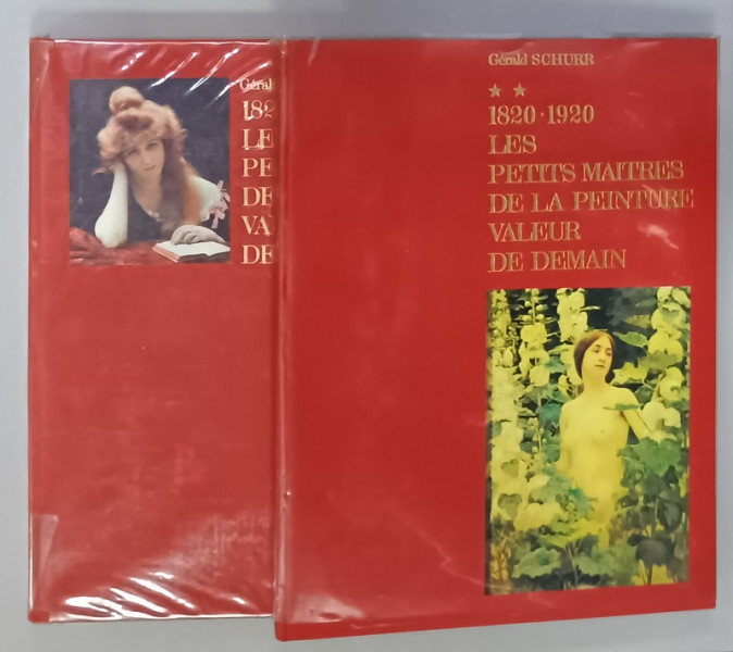 1820 -1920 , LES PETITS MAITRES DE LA PEINTURE VALEUR DE DEMAIN par GERALD SCHURR , VOLUMELE I - II , 1969