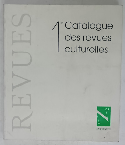 1er CATALOGUE DES REVUES CULTURELLES , 1991