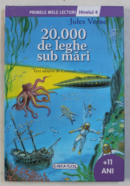 20.000 DE LEGHE SUB MARI de JULES VERNE , ILUSTRATII de FRANCESC RAFOLS , 2015