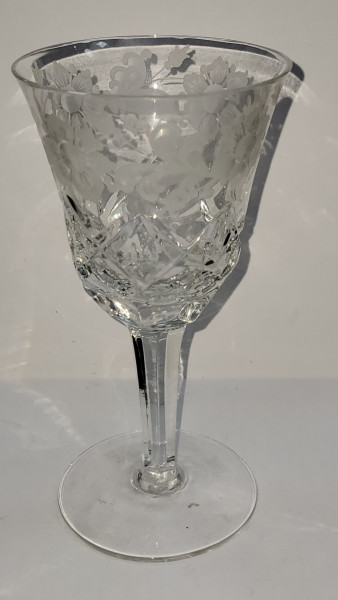 6 Pahare din Cristal pentru Servit Vin, Perioada Interbelica