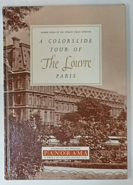 A COLORSLIDE TOUR OF THE  LOUVRE , PARIS  , 32 MASTERPIECES ...1960, LIPSA DISC VINIL INCLUS *