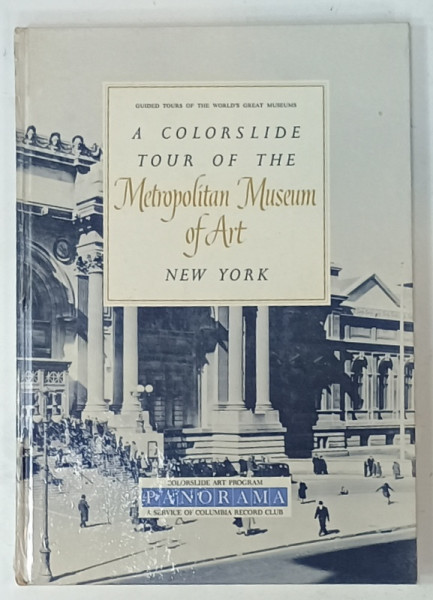 A COLORSLIDE TOUR OF THE METROPOLITAN MUSEUM OF ART , NEW YORK  , 32 MASTERPIECES ...1961 , DISC VINIL INCLUS *