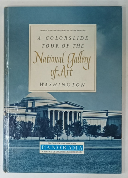 A COLORSLIDE TOUR OF THE NATIONAL GALLERY OF ART , WASHINGTON  , 32 MASTERPIECES ...1960, DISC VINIL INCLUS *