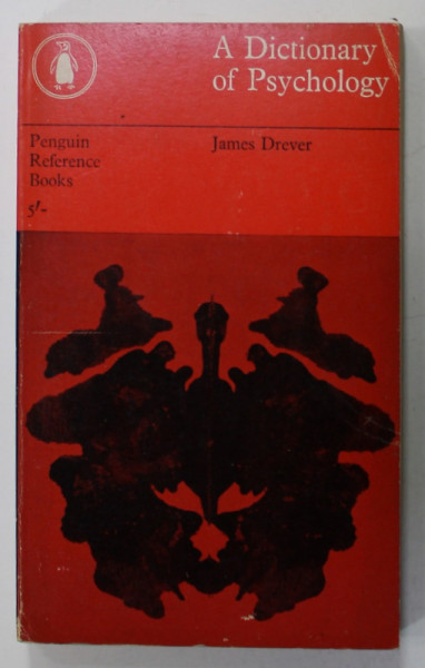 A DICTIONARY OF PSYCHOLOGY by JAMES DREVER , 1967