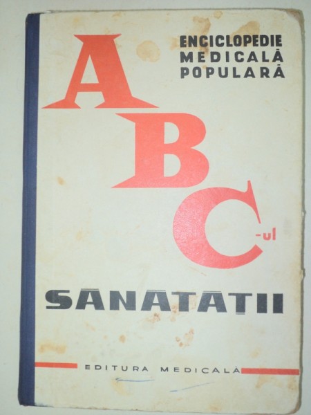 ABC-UL SANATATII-THEODOR BURGHELE  1964
