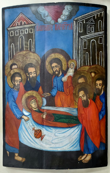 Adormirea Maicii Domnului, Icoana Romaneasca, Secol XVIII