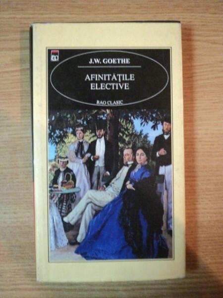 AFINITATILE ELECTIVE de J.W. GOETHE , 2001