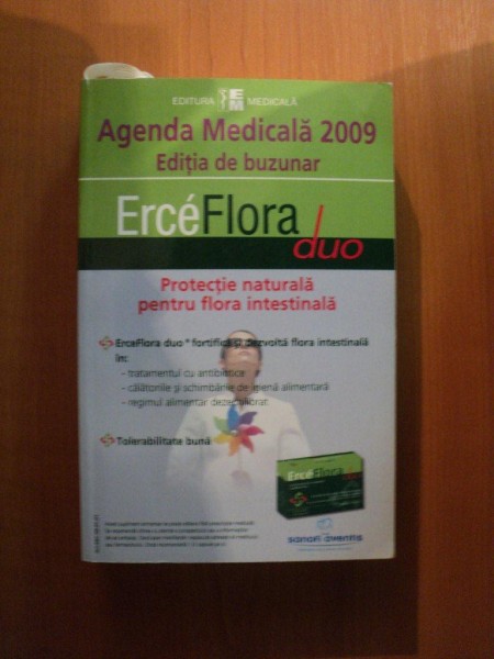 AGENDA MEDICALA 2009 , EDITIA DE BUZUNAR  , 2009