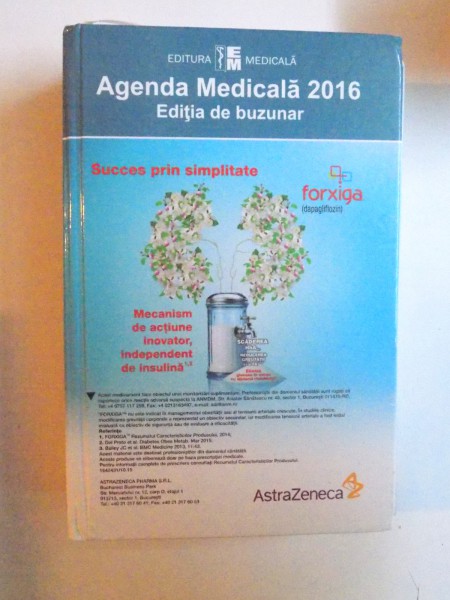 AGENDA MEDICALA 2016 - EDITIE DE BUZUNAR