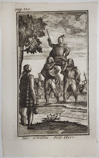 ALEGEREA DOMNULUI CAMPULUI , GRAVURA , SEC. XVIII