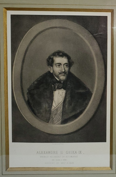 Alexandru Dimitrie Ghika (1795-1862) - Gravura