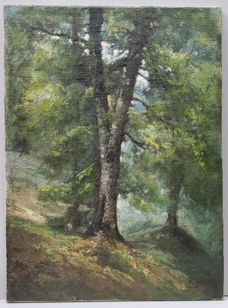 Alexandru Hentia (1878-1925) - In padure