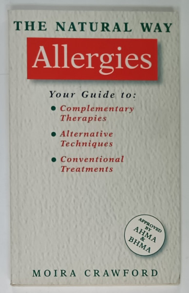 ALLERGIES , THE NATURAL WAY by MOIRA CRAWFORD , 1997