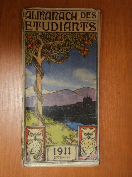 ALMANACH DES ETUDIANTS 1911