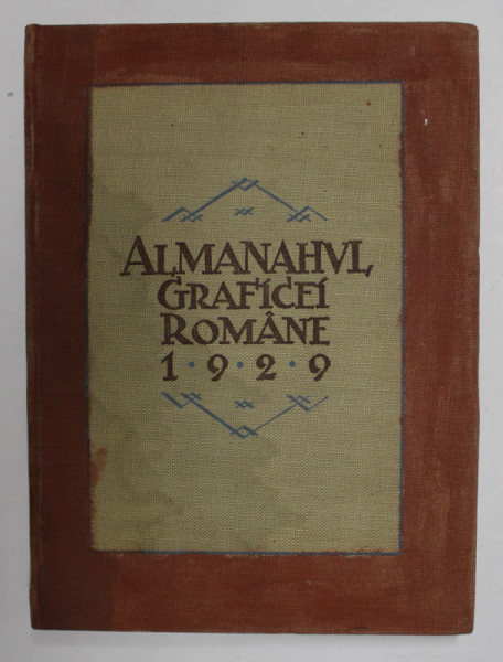 ALMANAHUL GRAFICEI ROMANE 1929