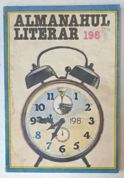 ALMANAHUL LITERAR , 1987 , PREZINTA HALOURI DE APA