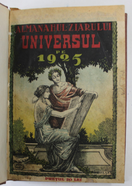 ALMANAHUL ZIARULUI UNIVERSUL PE ANUL 1925