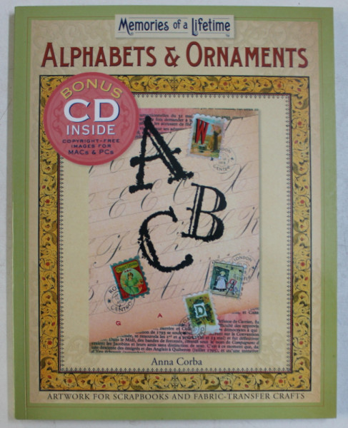 ALPHABETS and ORNAMENTS  by ANNA CORBA , 2005 , CONTINE CD *