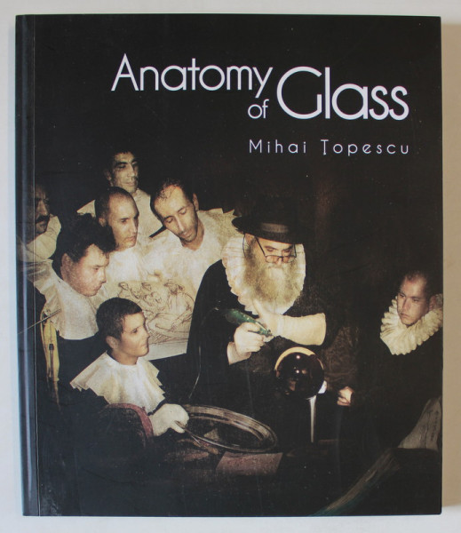 ANATOMY OF GLASS by MIHAI TOPESCU , ALBUM DE ARTA , TEXT IN ROMANA SI ENGLEZA , 2010 , DEDICATIE *