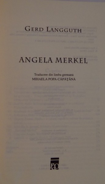 ANGELA MERKEL de GERD LANGGUTH, 2005