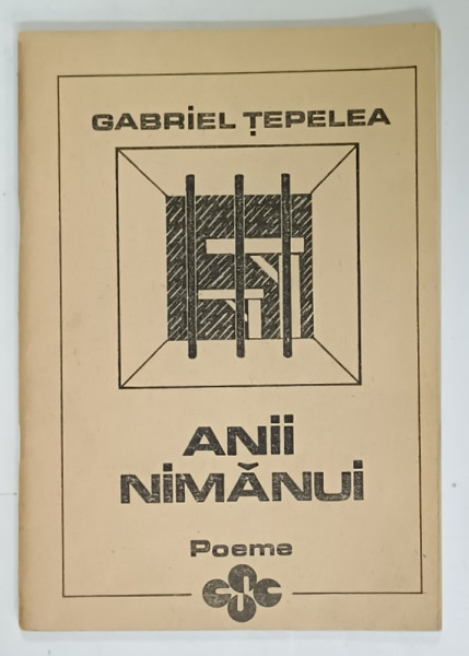 ANII NIMANUI , poeme de GABRIEL TEPELEA , 1992 , DEDICATIE *