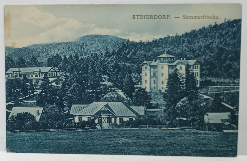 ANINA ( STEIERDORF)  , VEDERE DE ANSAMBLU , CARTE POSTALA , INCEPUTUL SEC. XX