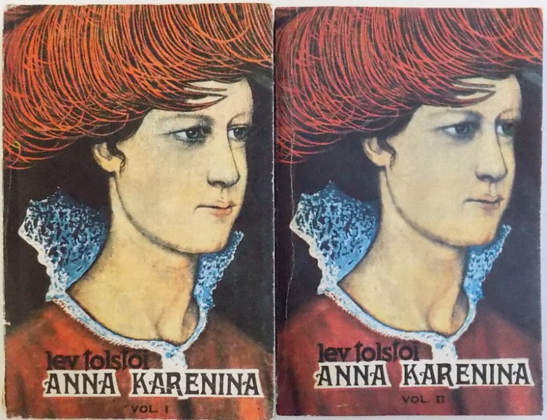 ANNA KARENINA de LEV TOLSTOI , VOL. I - II , 1992