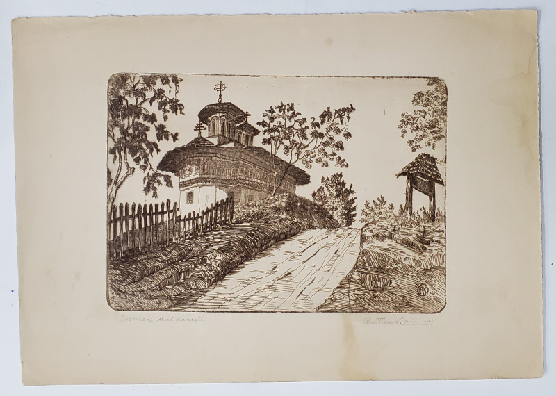 Anton Kaindl (1872-1951) - Biserica Maldarasesti