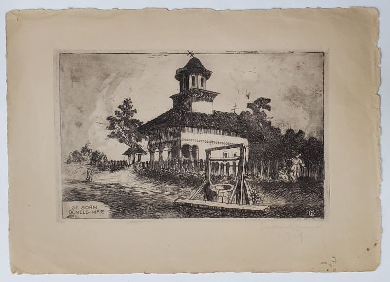 Anton Kaindl (1872-1951) - Biserica Sf. ioan, Ocnele Mari