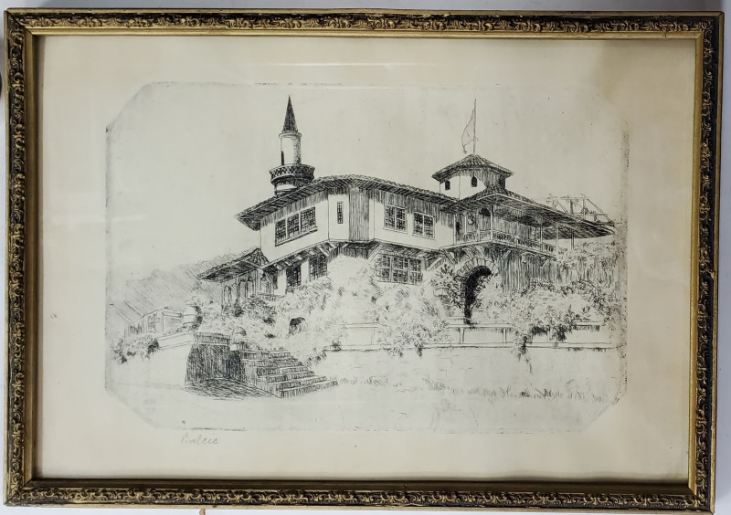 Anton Kaindl (1872-1951) - Castelul Reginei Maria de la Balcic