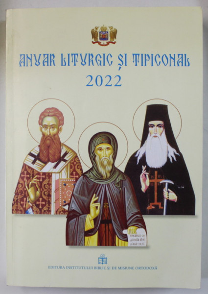 ANUAR LITURGIC SI TIPICONAL , 2022