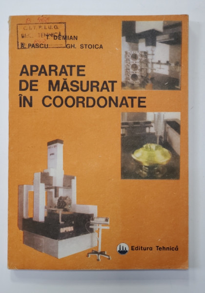 APARAT DE MASURAT IN COORDONATE de TRAIAN DEMIAN ..GH. STOICA , 1991