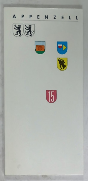 APPENZELL   , SERIA '  23 DE CANTOANE ALE ELVETIEI '  , 1991, TEXT IN LIMBA GERMANA *