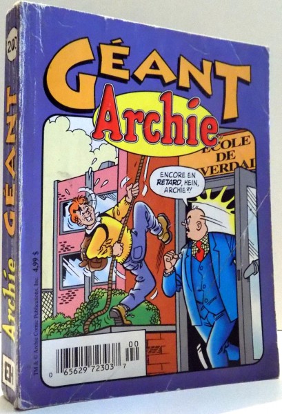 ARCHIE par GEANT , 2001