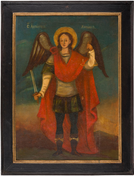 Arhanghelul Mihail, Icoana Ruseasca, Secol XIX