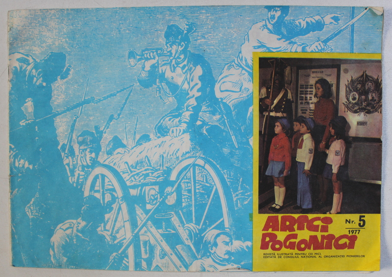 ARICI POGONICI =- REVISTA ILUSTRATA PENTRU CEI MICI , NR . 5 , 1977