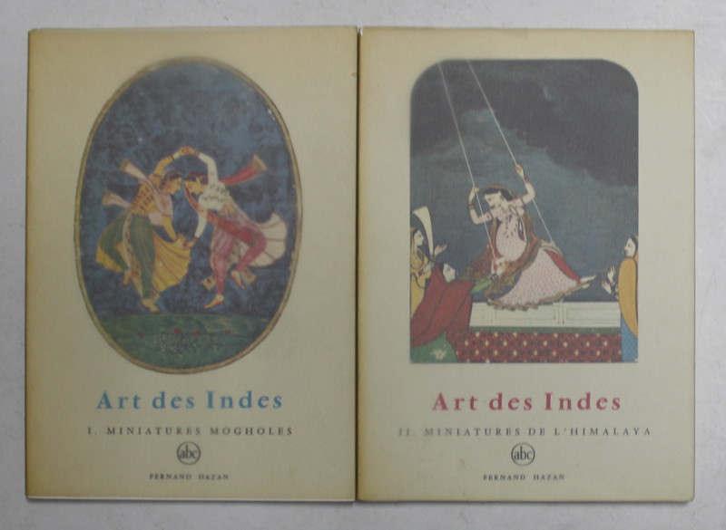 ART DES INDES , VOLUMELE I - II , 1963 , FORMAT MIC